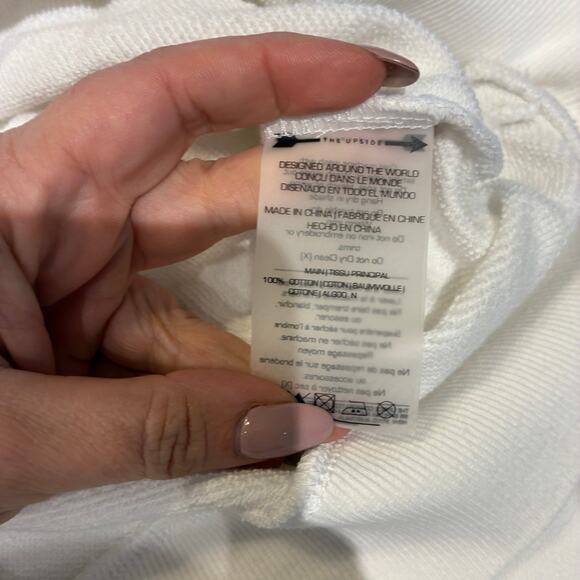 The Upside White Bondi Arrow Sweatshirt Small - Picture 6 of 11